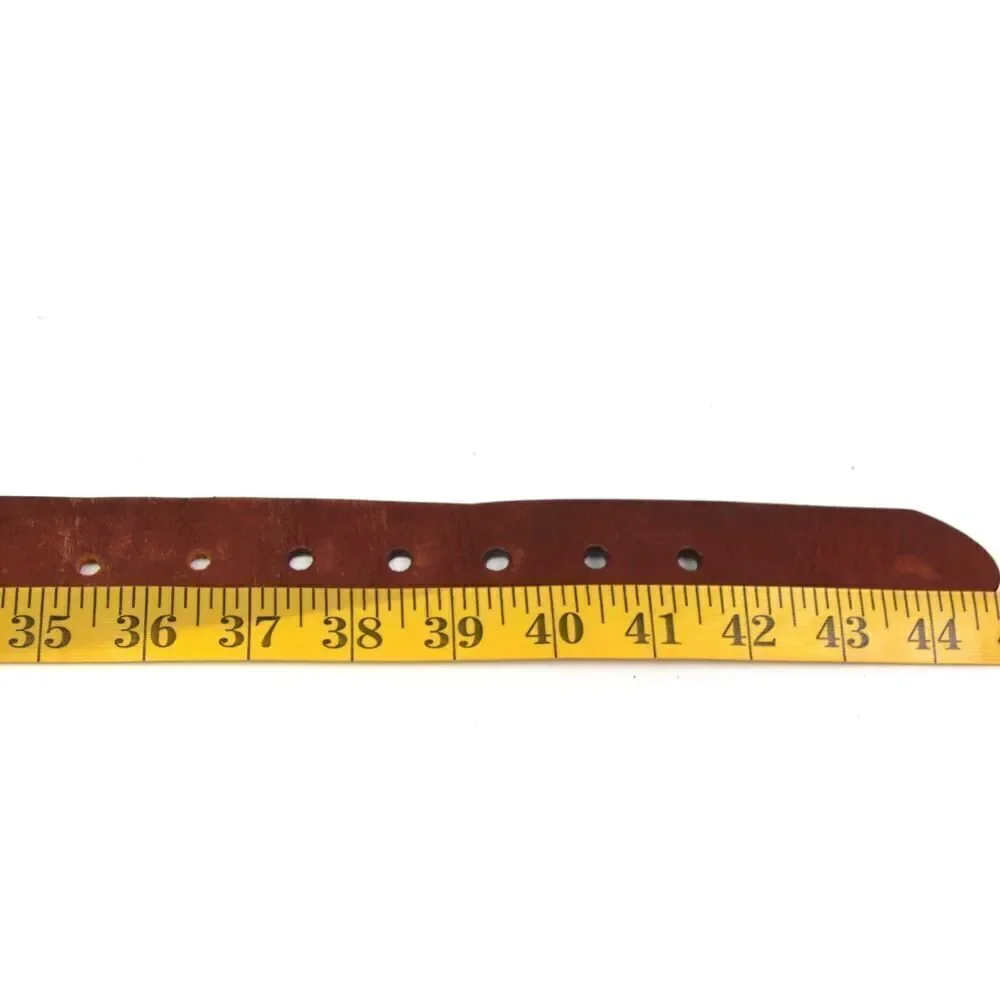 Levi's SADDLE BROWN REAL LEATHER 1 3/8